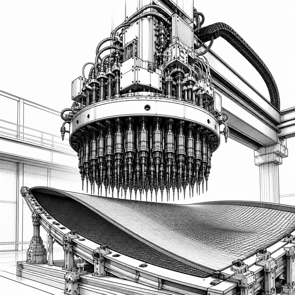 Variable Machines skaliert programmierbare Pin-Tools für variable Formen Variable Machines skaliert programmierbare Pin-Tools für variable Formen