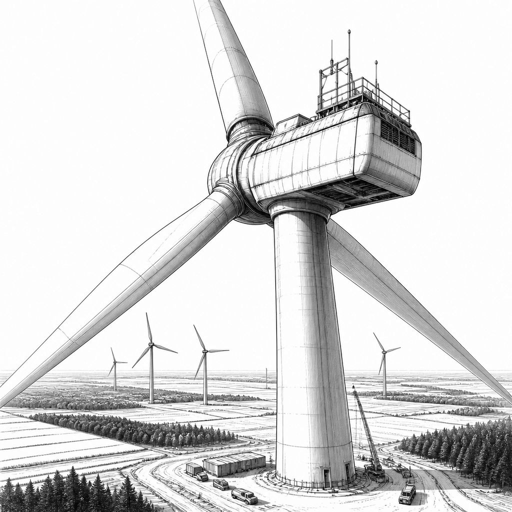 365 Meter Windrad aus der Lausitz: Gicon testet XXL-Anlagen im Pilot 365 Meter Windrad aus der Lausitz: Gicon testet XXL-Anlagen im Pilot