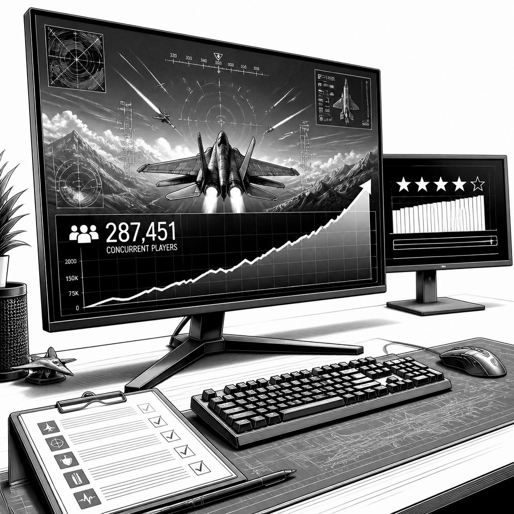 Ace Combat 8: Wings of the?ve erreicht starke Steam-Zahlen, Performance bremst Ace Combat 8: Wings of the?ve erreicht starke Steam-Zahlen, Performance bremst