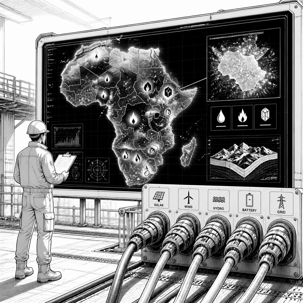 Afrikas Energiepotenzial im Blick: Öl, Gas, Rohstoffe und 560 Mio. ohne Strom Afrikas Energiepotenzial im Blick: Öl, Gas, Rohstoffe und 560 Mio. ohne Strom