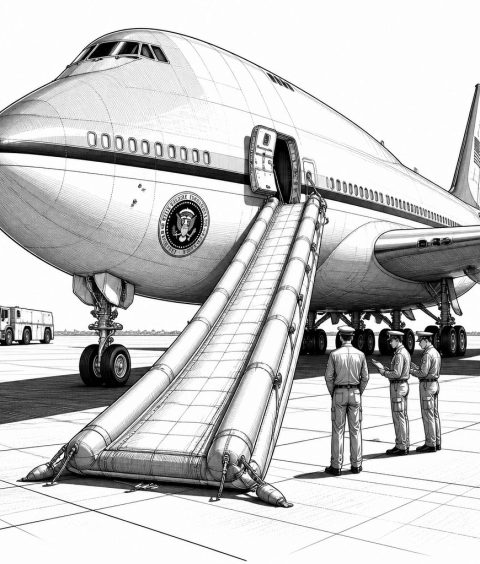 ai-air-force-one-notrutsche-versehentlich