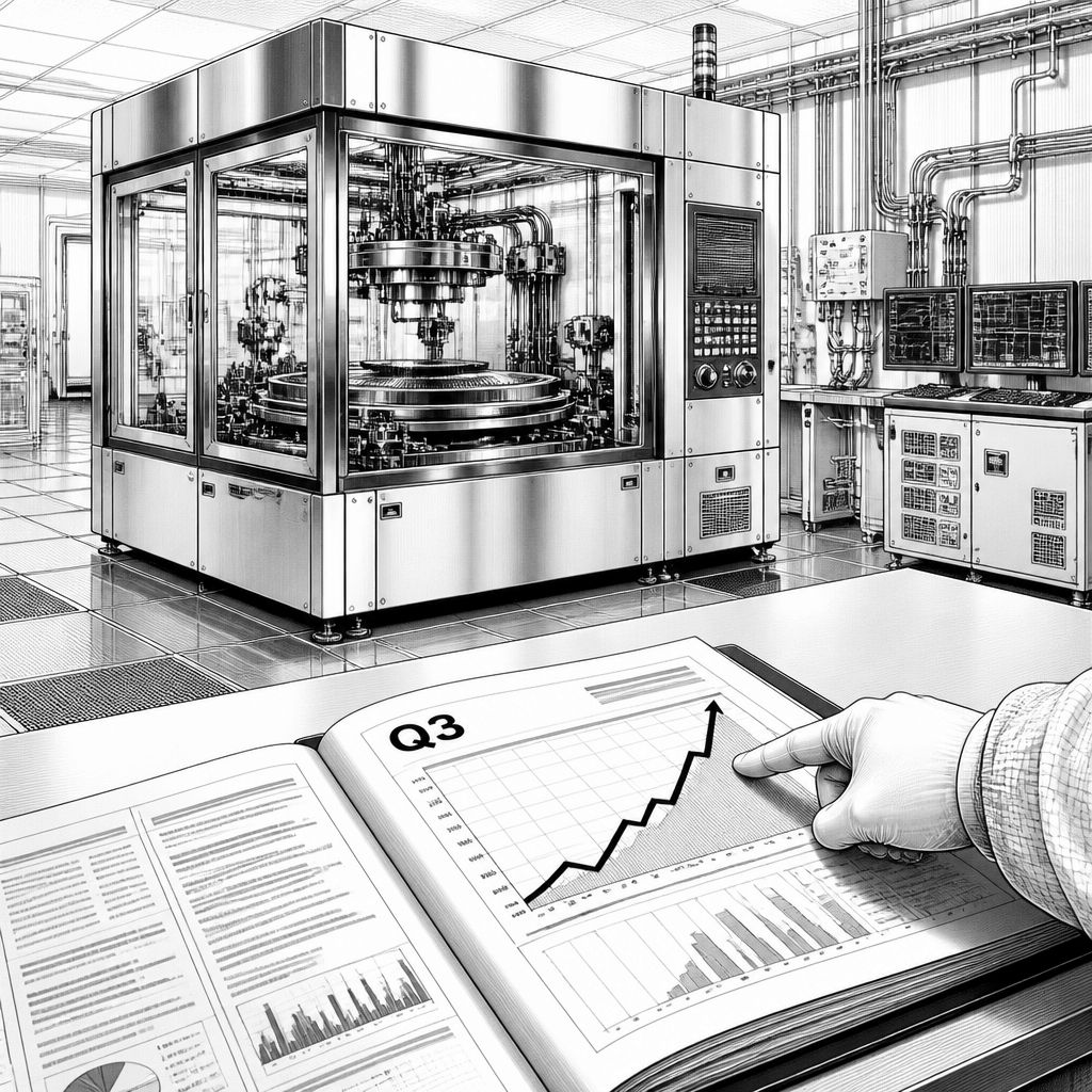 AIXTRON: Auftragseingang und Ebit-Marge über Erwartungen im dritten Quartal AIXTRON: Auftragseingang und Ebit-Marge über Erwartungen im dritten Quartal