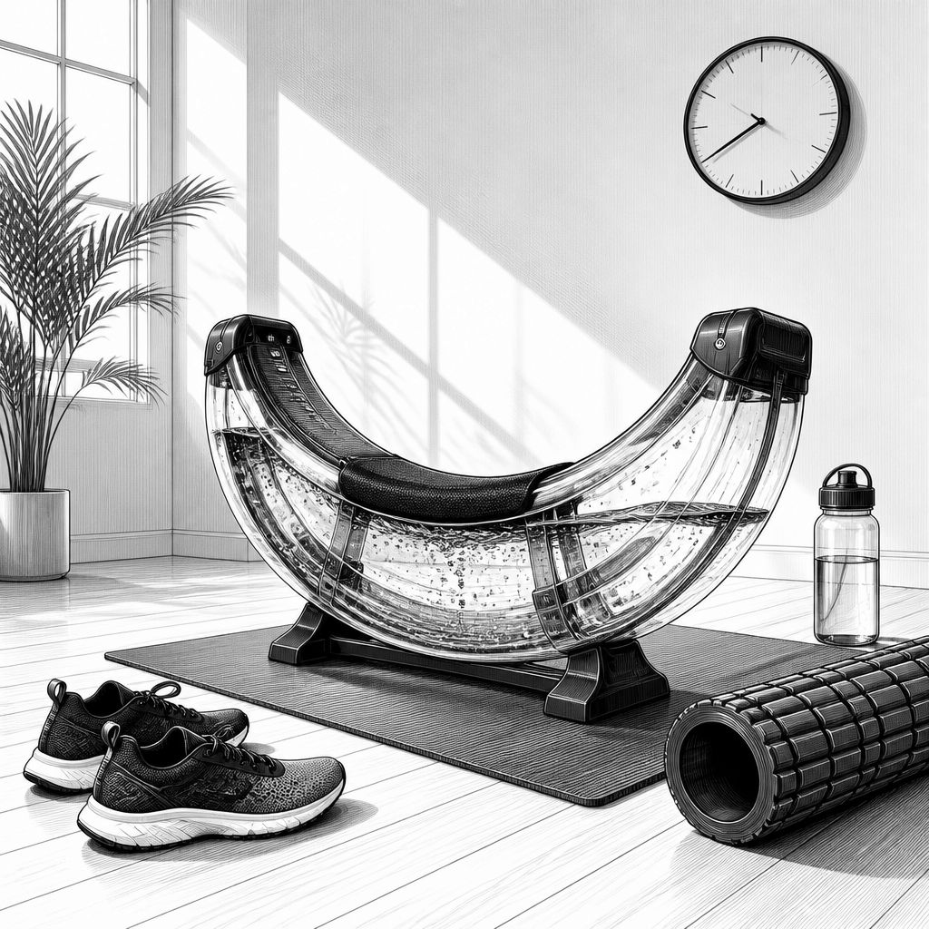 Ajambow im TV: Wasserbogen für Rumpftraining und Rückenprävention Ajambow im TV: Wasserbogen für Rumpftraining und Rückenprävention