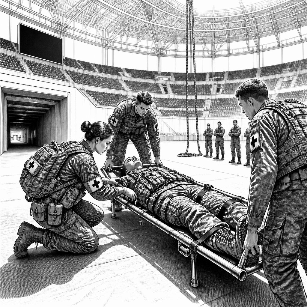 Unfall beim Fast-Rope-Training: Army-Offizier stürzt von Alamodome-Raftern Unfall beim Fast-Rope-Training: Army-Offizier stürzt von Alamodome-Raftern