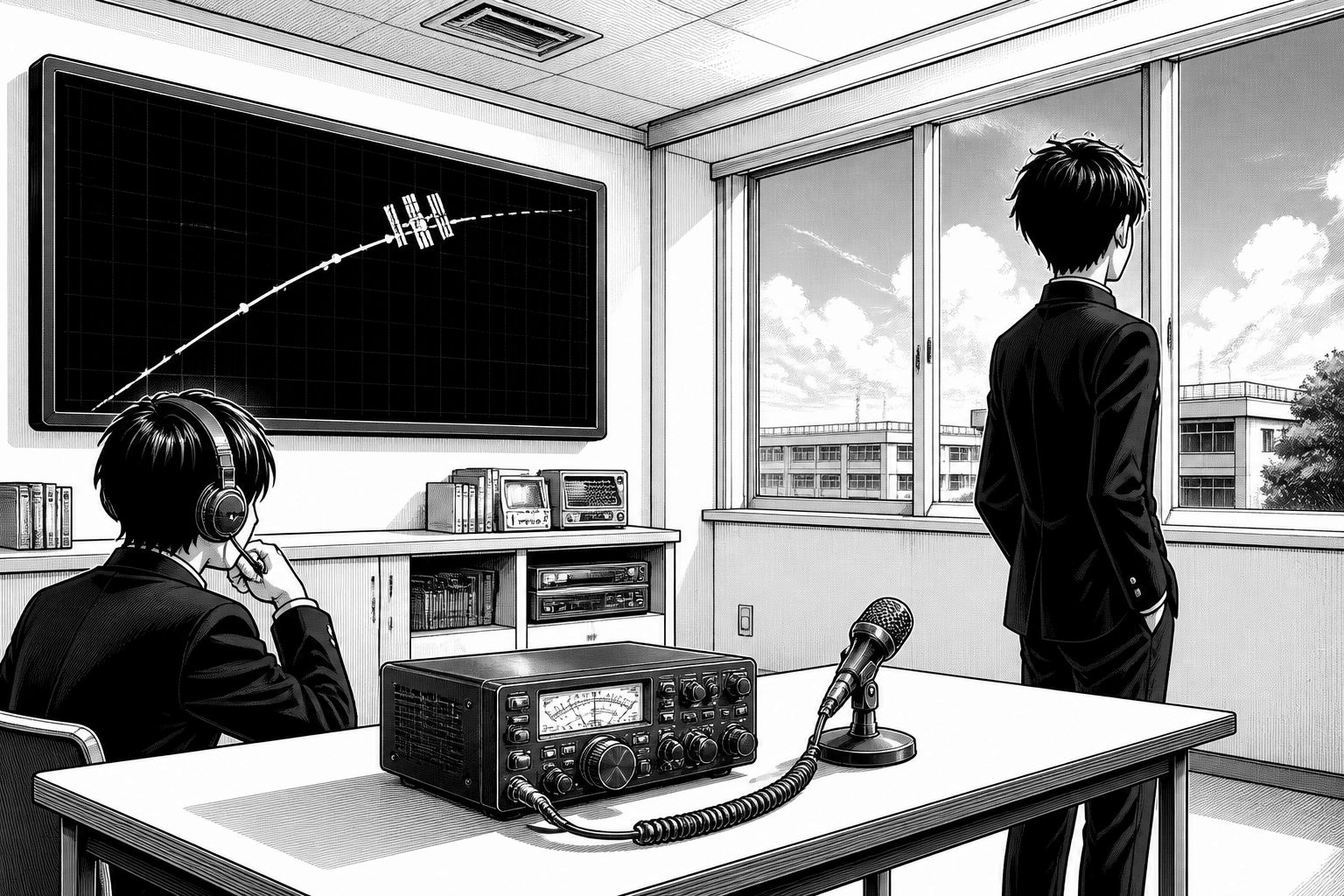 ARISS-Kontakt mit der Raumstation: Schüler per Amateurfunk zu Luke Delaney ARISS-Kontakt mit der Raumstation: Schüler per Amateurfunk zu Luke Delaney