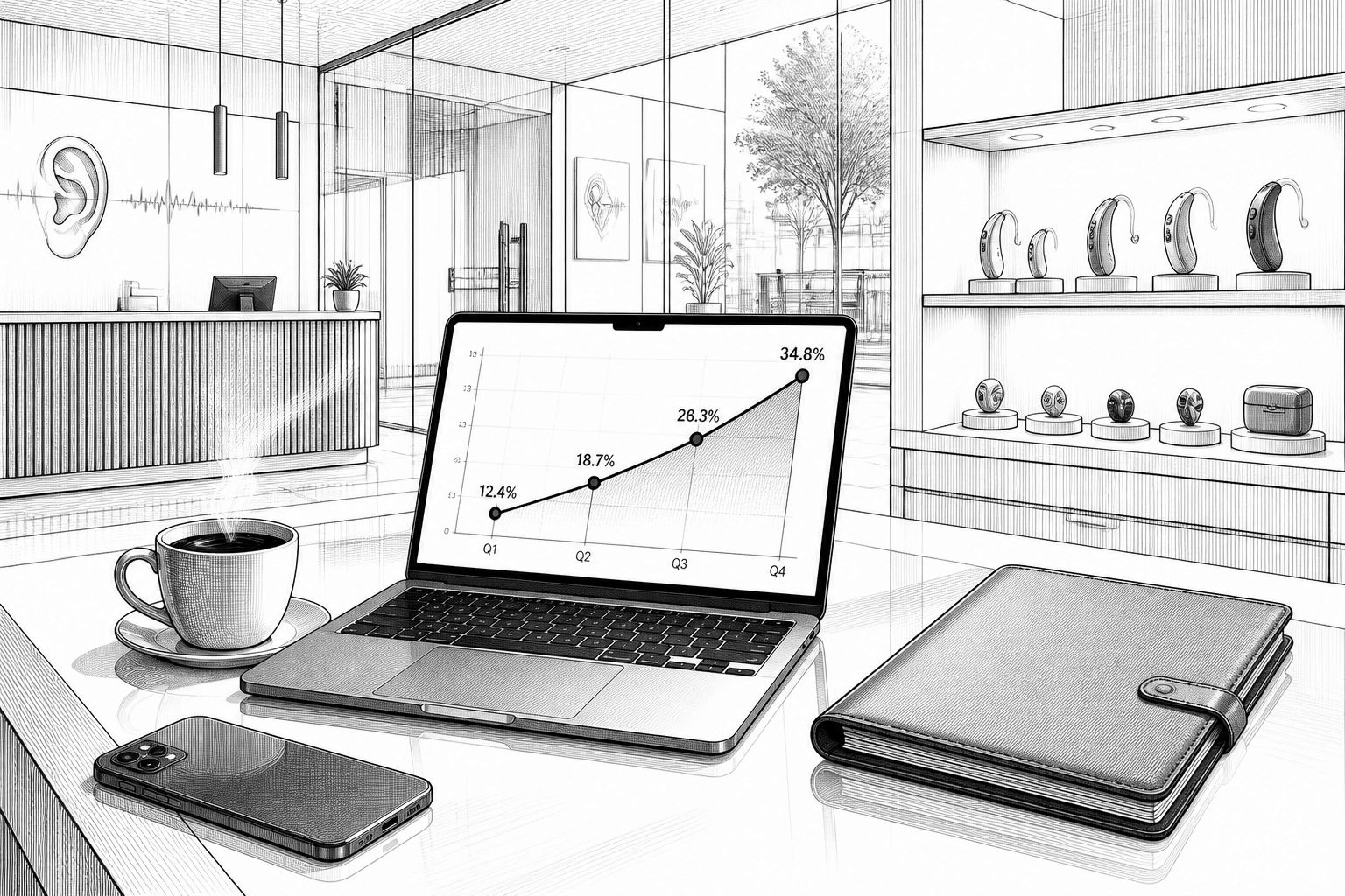 Amplifon: Gewinn und Margen steigen im dritten Quartal Amplifon: Gewinn und Margen steigen im dritten Quartal