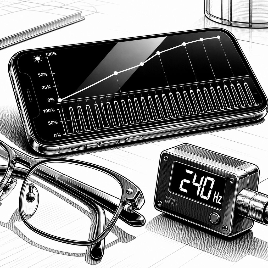 OLED-PWM: Warum viele Android-Displays beim Flackern vorn liegen OLED-PWM: Warum viele Android-Displays beim Flackern vorn liegen