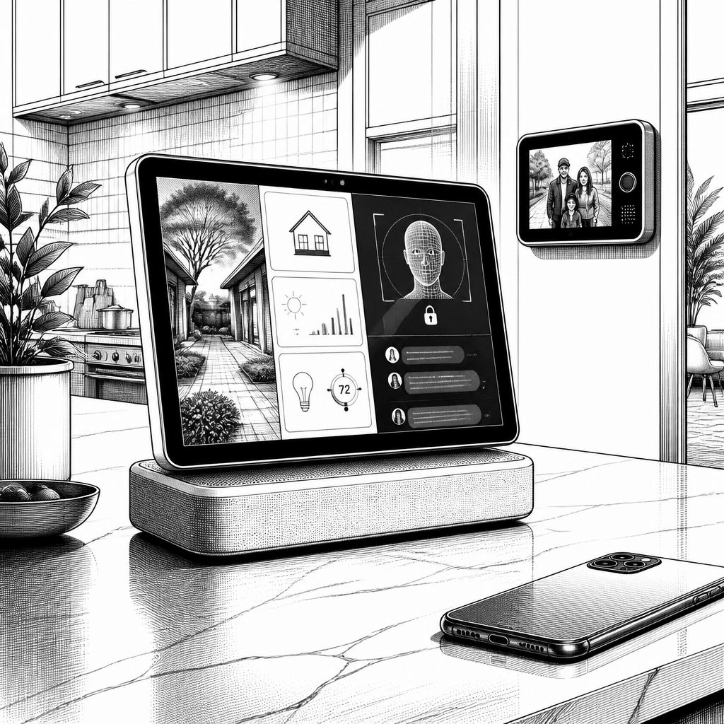 Apple HomeView: Smart-Display mit Siri KI, Matter-Hub und privater Nachrichtenansicht Apple HomeView: Smart-Display mit Siri KI, Matter-Hub und privater Nachrichtenansicht
