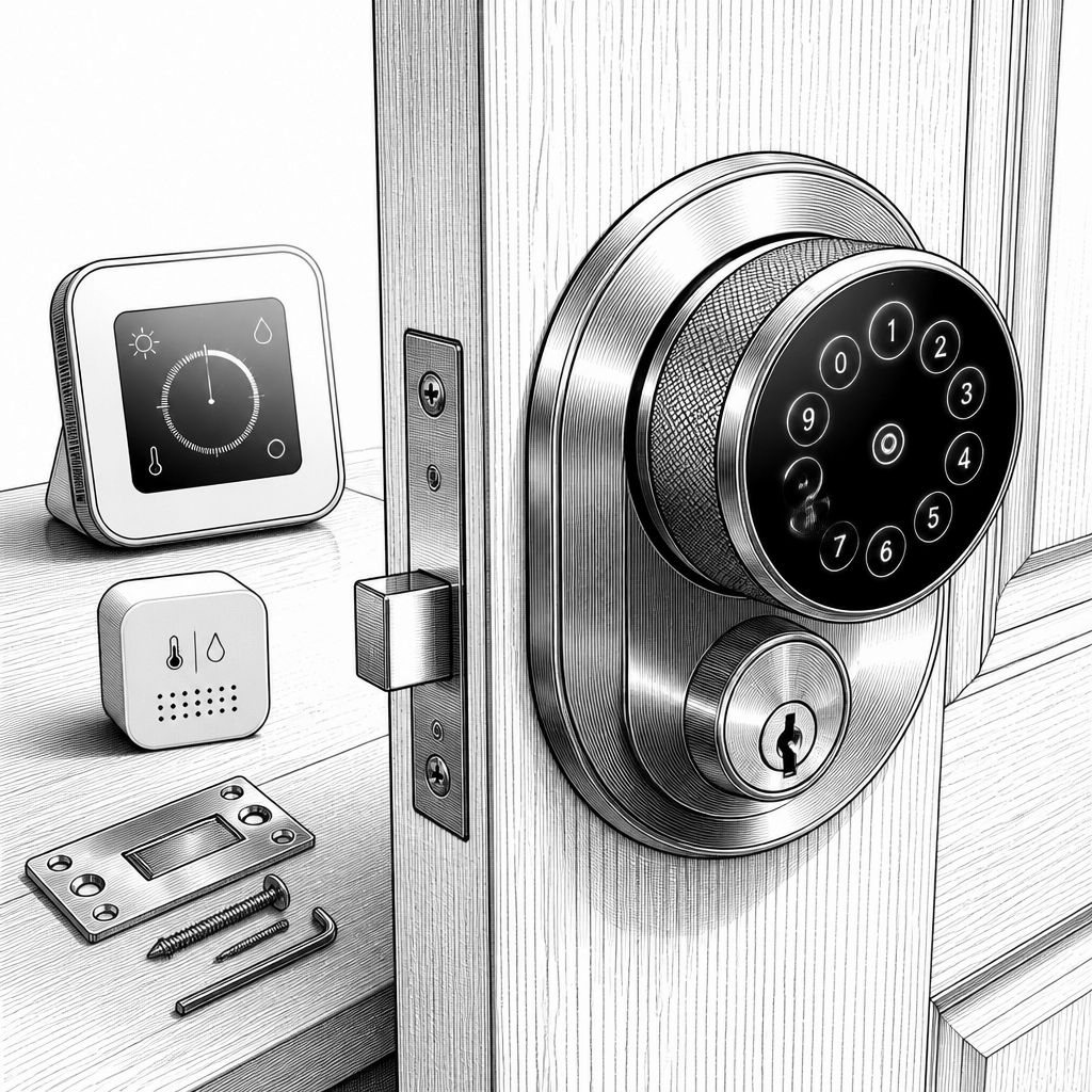Apple und LG: Leaks zeigen Smart-Lock, Thermostat und Sensor fürs Smart Home Apple und LG: Leaks zeigen Smart-Lock, Thermostat und Sensor fürs Smart Home