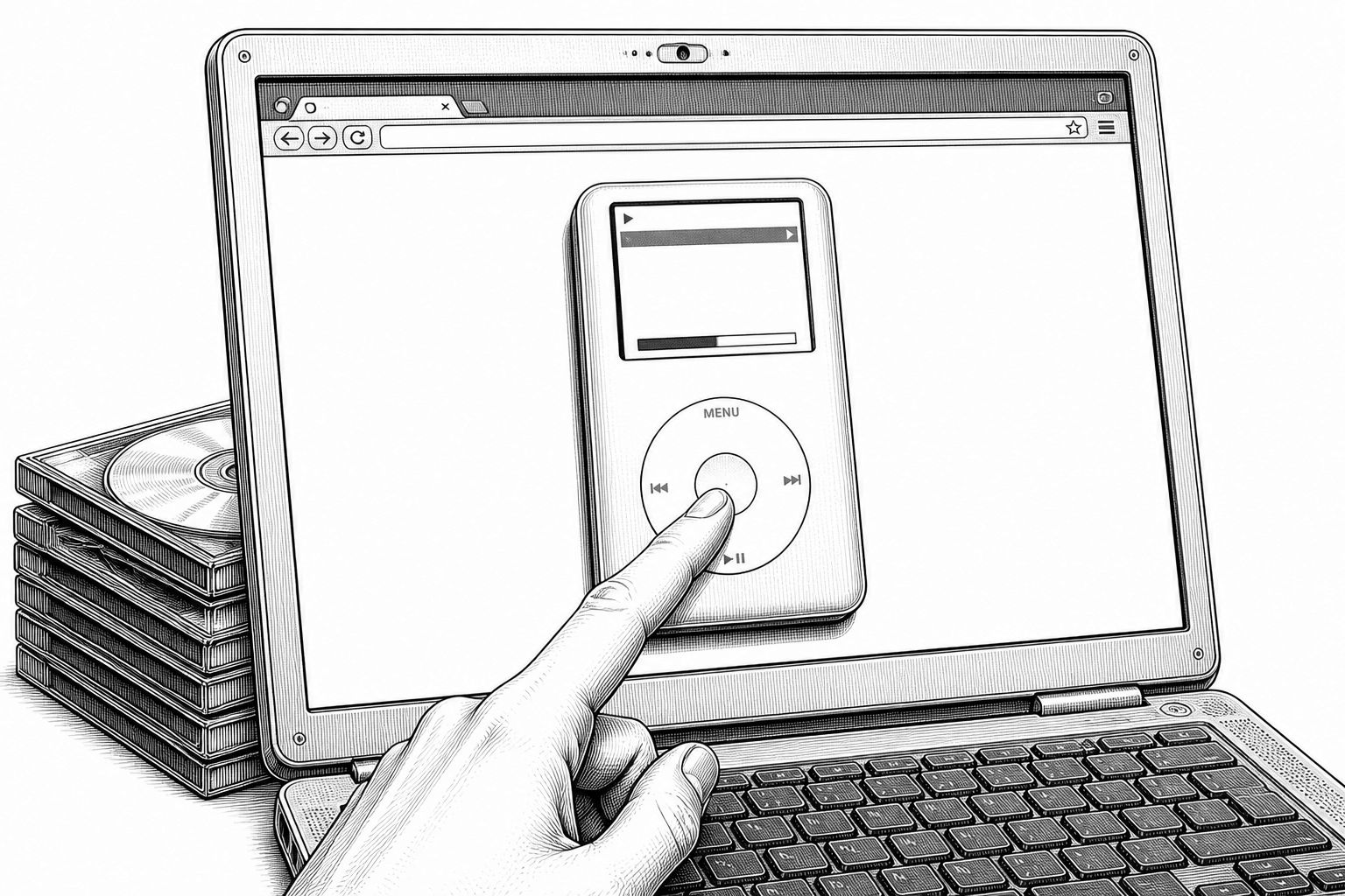 Apple Music versteckt auf der 404-Seite einen virtuellen iPod Apple Music versteckt auf der 404-Seite einen virtuellen iPod