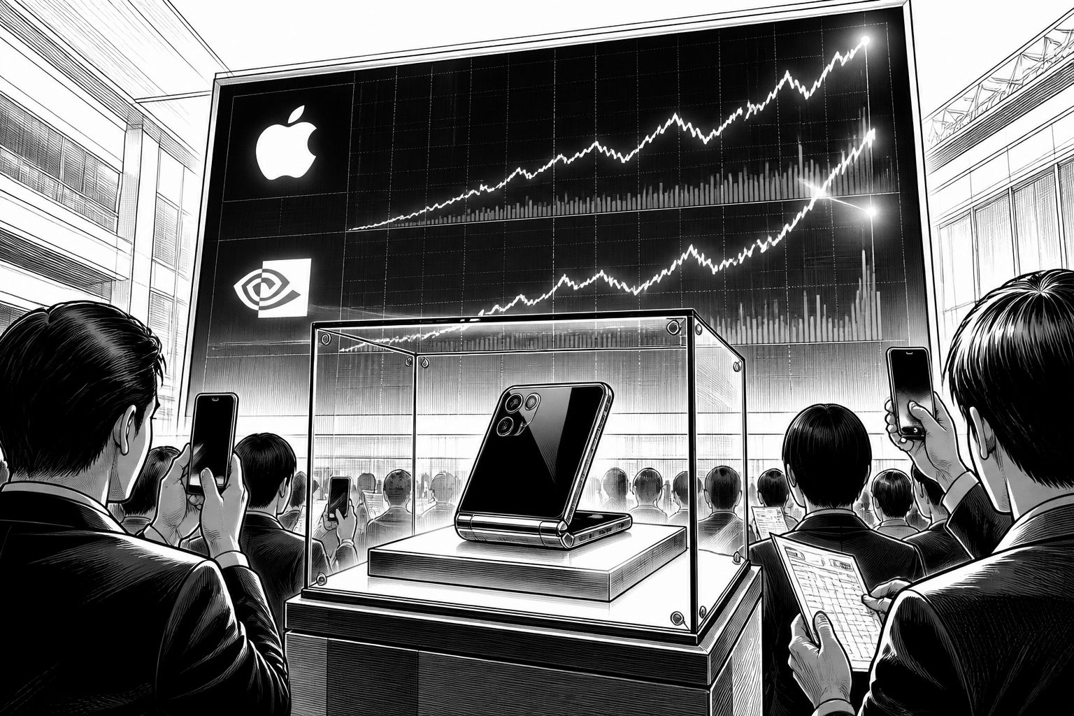 Apple überholt NVIDIA: Rekordlauf nach Verkaufsstart des faltbaren iPhone Duo Apple überholt NVIDIA: Rekordlauf nach Verkaufsstart des faltbaren iPhone Duo