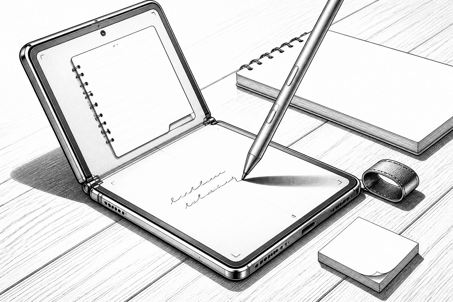 Apple Pencil für iPhone Duo: So wird das Falttelefon zum Notizbuch Apple Pencil für iPhone Duo: So wird das Falttelefon zum Notizbuch