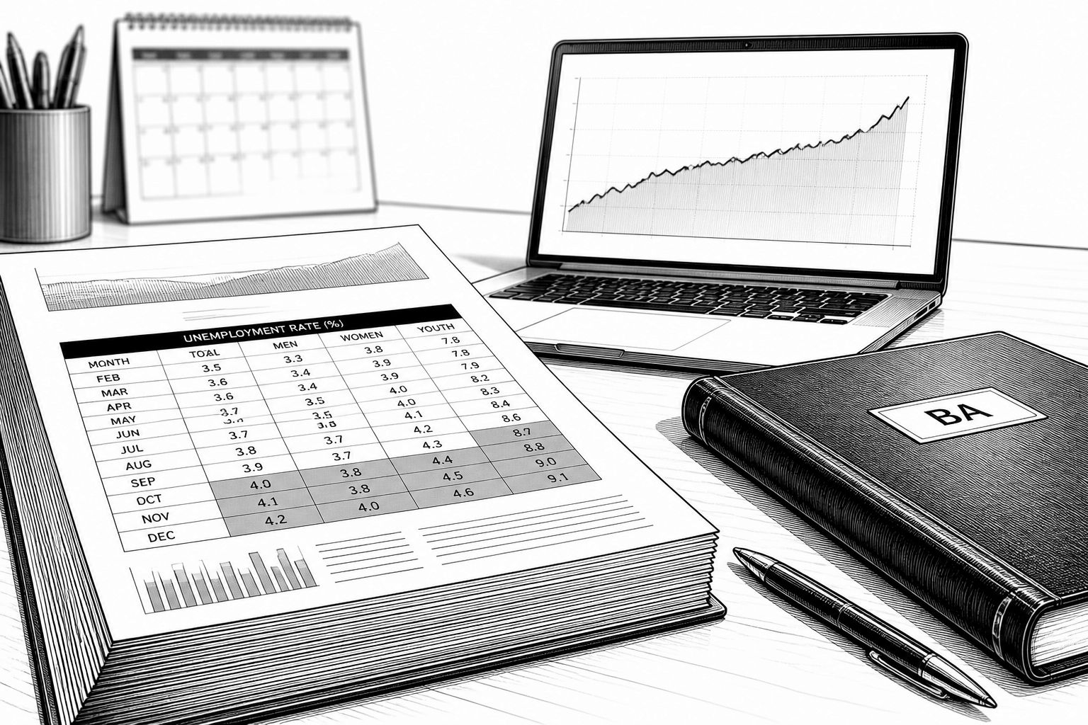 Arbeitslosenzahl steigt im Oktober nur leicht: Quote bleibt bei 6,4 % Arbeitslosenzahl steigt im Oktober nur leicht: Quote bleibt bei 6,4 %