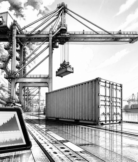 ai-asian-port-throughput-normalization