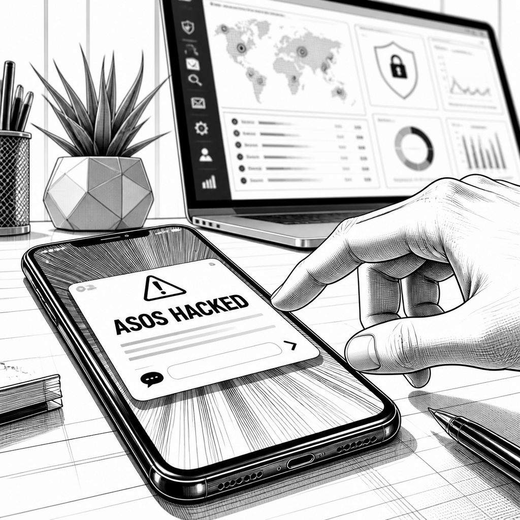 Push-Nachricht warnt ASOS-Nutzer angeblich vor Hack und Datenleck Push-Nachricht warnt ASOS-Nutzer angeblich vor Hack und Datenleck
