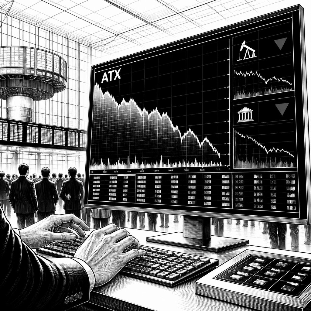 ATX verliert erneut: Ölpreise und hohe Renditen drücken Wiener Aktien ATX verliert erneut: Ölpreise und hohe Renditen drücken Wiener Aktien