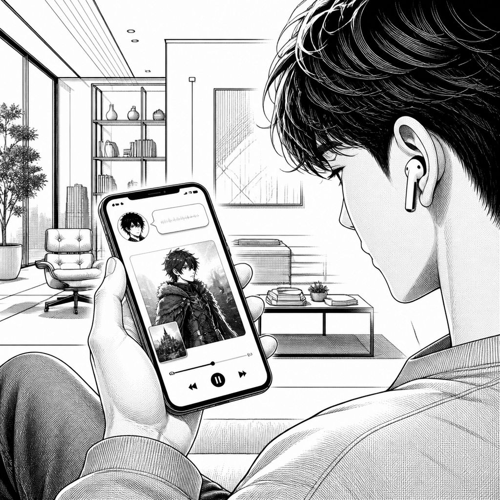 Audible testet KI-Gespräche mit Buchfiguren und interaktive Storys Audible testet KI-Gespräche mit Buchfiguren und interaktive Storys