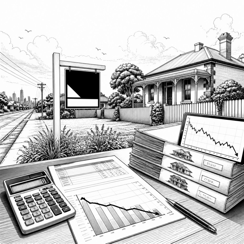 Australiens Immobilienmarkt: Preise sinken erneut – RBA-Zinsen bremsen Käufer Australiens Immobilienmarkt: Preise sinken erneut – RBA-Zinsen bremsen Käufer
