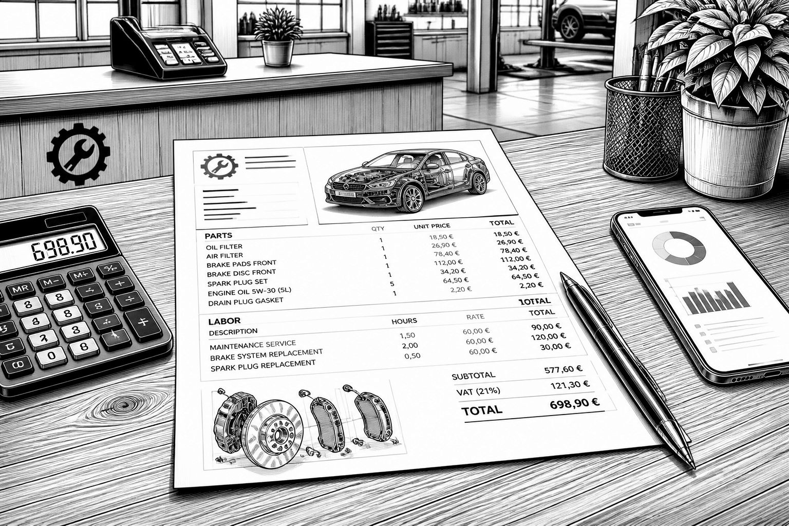 Autoreparaturkosten steigen: Versicherer warnen vor Belastung für Kfz-Tarife Autoreparaturkosten steigen: Versicherer warnen vor Belastung für Kfz-Tarife
