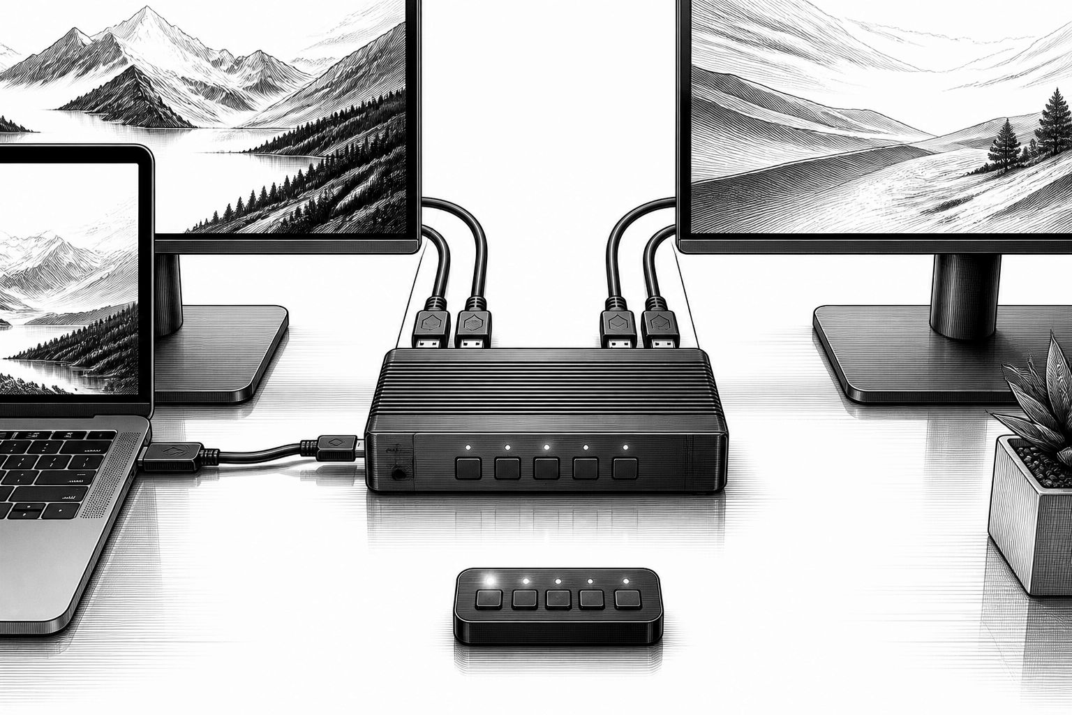 AV Access iDock B10 im Test: KVM- und Docking-Switch für 8K/165 Hz AV Access iDock B10 im Test: KVM- und Docking-Switch für 8K/165 Hz