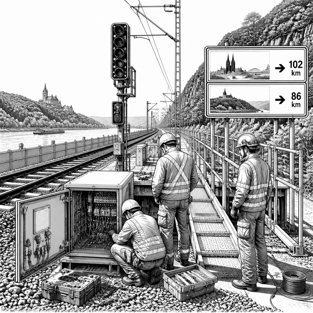 Bahn saniert linke Rheinstrecke 2028 nur teilweise – Koblenz bis Mainz erst nach 2031 Bahn saniert linke Rheinstrecke 2028 nur teilweise – Koblenz bis Mainz erst nach 2031