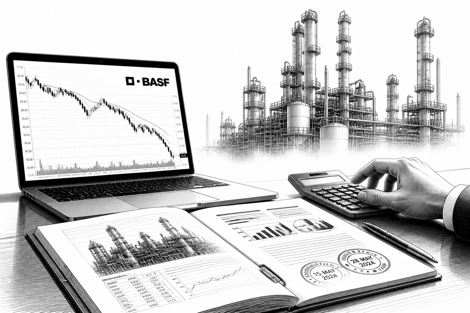 BASF unter Druck: Deutsche Bank senkt Kursziel wegen Evonik-Übernahme BASF unter Druck: Deutsche Bank senkt Kursziel wegen Evonik-Übernahme