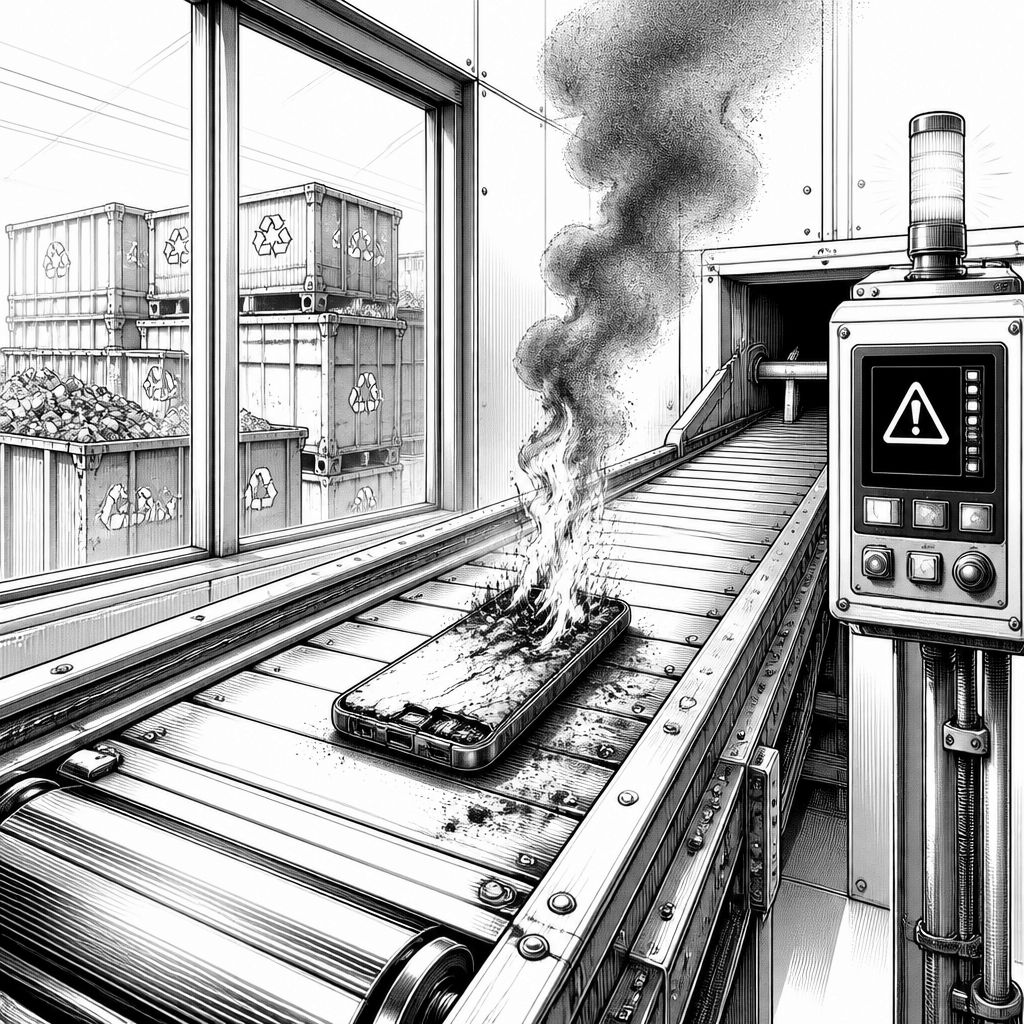 Brände durch falsch entsorgte Batterien: Alarm in 13.000 Anlagen Brände durch falsch entsorgte Batterien: Alarm in 13.000 Anlagen