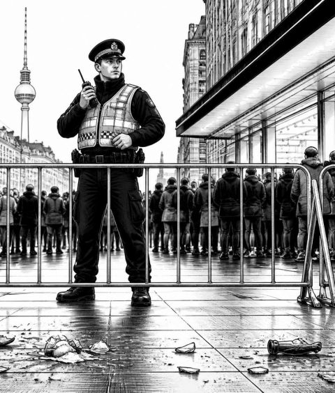 ai-berlin-demo-eier-flaschen