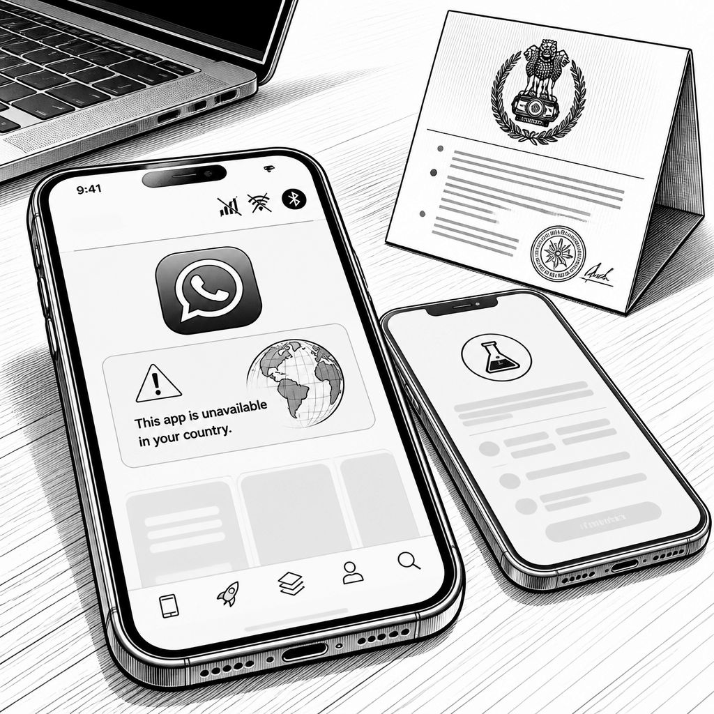 Bitchat in Indien gesperrt: App-Entfernung nach Anordnung des IT-Ministeriums Bitchat in Indien gesperrt: App-Entfernung nach Anordnung des IT-Ministeriums
