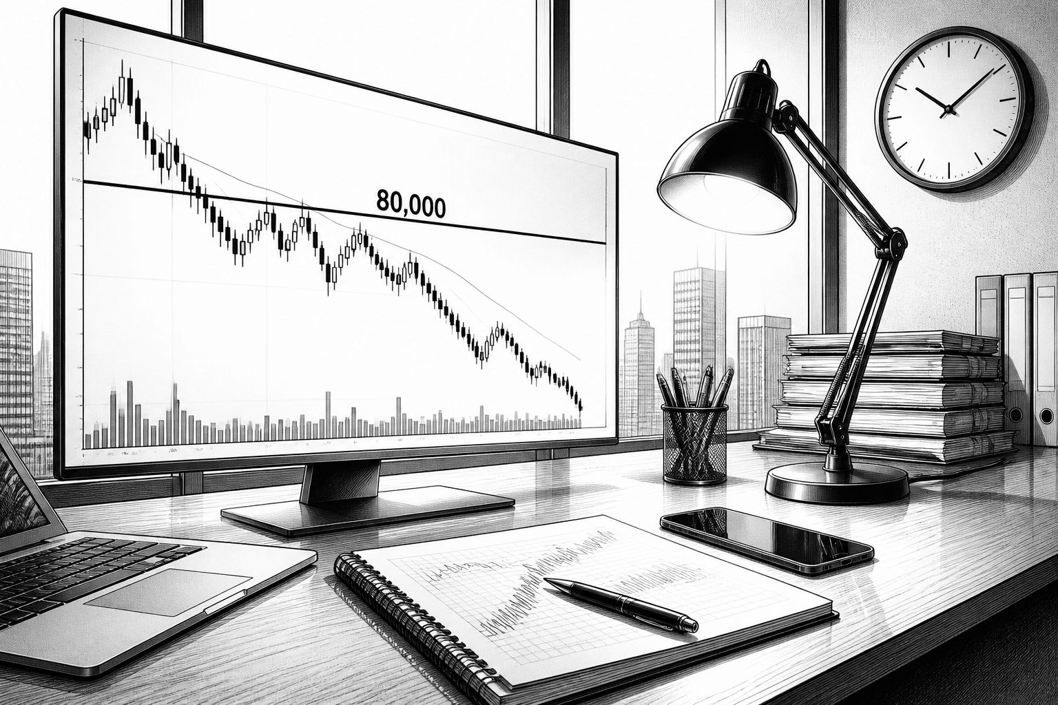 Bitcoin fällt unter 80.000 US-Dollar: ETF-Flüsse und Makro dämpfen Käufer Bitcoin fällt unter 80.000 US-Dollar: ETF-Flüsse und Makro dämpfen Käufer