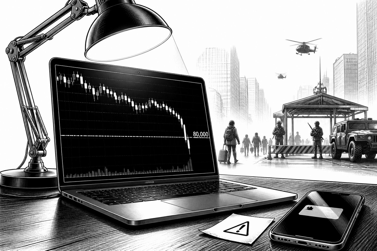Bitcoin rutscht unter 80.000 US-Dollar – Nahost-Risiken treiben den Abverkauf Bitcoin rutscht unter 80.000 US-Dollar – Nahost-Risiken treiben den Abverkauf