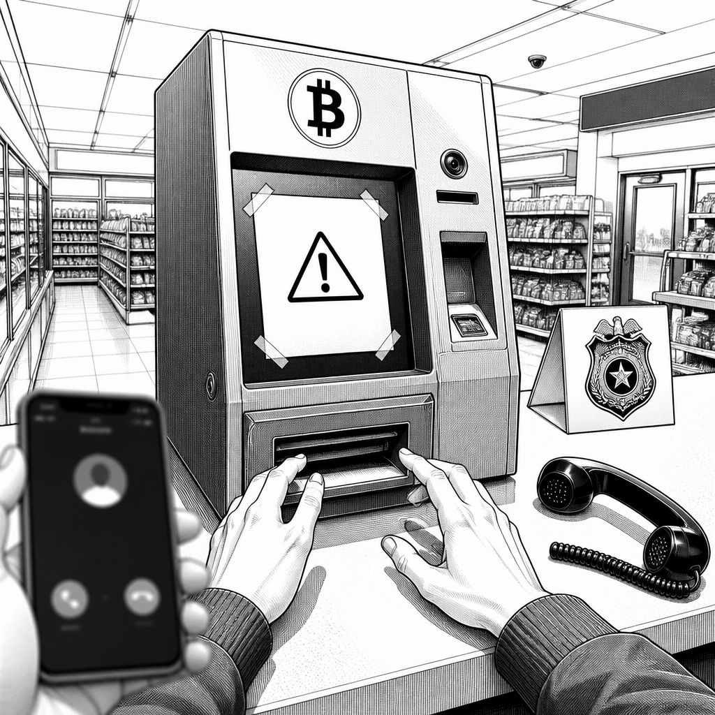 KI-Scam bei Bitcoin-Geldautomaten: Fake-Vorladungen treiben Opfer zur Einzahlung KI-Scam bei Bitcoin-Geldautomaten: Fake-Vorladungen treiben Opfer zur Einzahlung