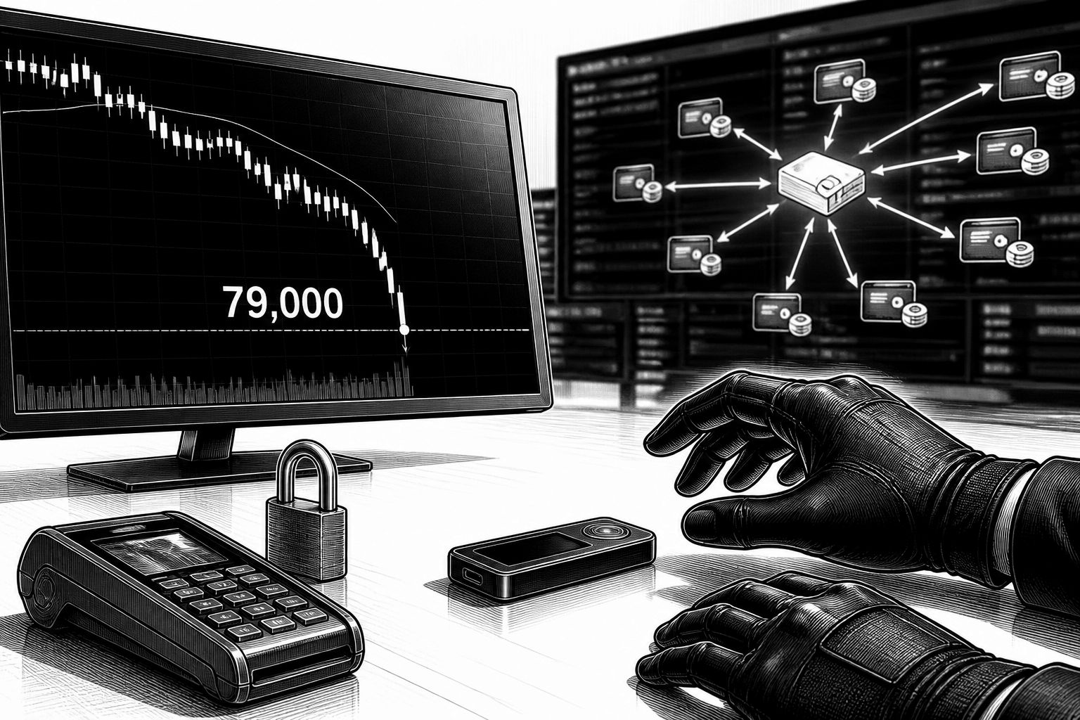 Bitcoin rutscht unter 79.000 US-Dollar: Binance-Hack-Vorwürfe treiben Krypto-Risiko neu auf Bitcoin rutscht unter 79.000 US-Dollar: Binance-Hack-Vorwürfe treiben Krypto-Risiko neu auf