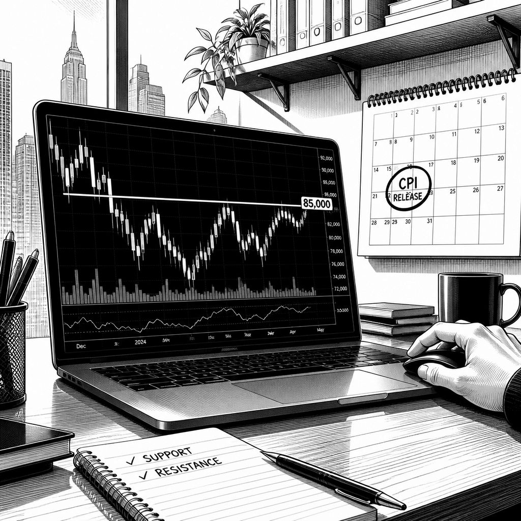 Bitcoin bleibt unter 85.000 US-Dollar: CPI als Richtungsgeber Bitcoin bleibt unter 85.000 US-Dollar: CPI als Richtungsgeber