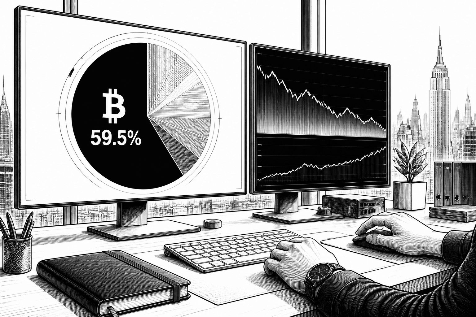 Bitcoin-Dominanz bei 59,5%: Lässt sich trotzdem eine Altcoin-Season starten? Bitcoin-Dominanz bei 59,5%: Lässt sich trotzdem eine Altcoin-Season starten?