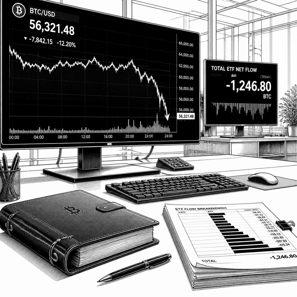 Bitcoin-ETF-Abflüsse von 228,4 Mio. US-Dollar: Signal für Wall Street oder Gewinnmitnahmen? Bitcoin-ETF-Abflüsse von 228,4 Mio. US-Dollar: Signal für Wall Street oder Gewinnmitnahmen?