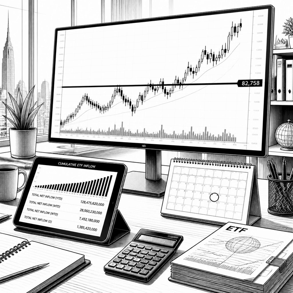 Bitcoin vor 100.000 US-Dollar: ETF-Zuflüsse, Fed-Signale und bullische Chartmuster Bitcoin vor 100.000 US-Dollar: ETF-Zuflüsse, Fed-Signale und bullische Chartmuster