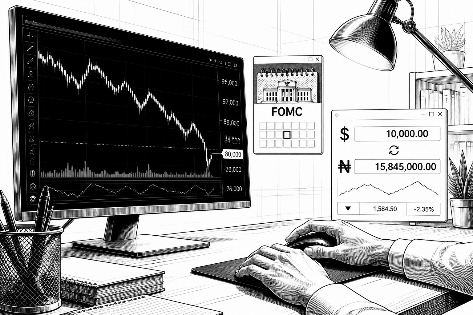 Bitcoin unter 80.000 US-Dollar: Fed-Entscheidung setzt den Kurs unter Druck Bitcoin unter 80.000 US-Dollar: Fed-Entscheidung setzt den Kurs unter Druck