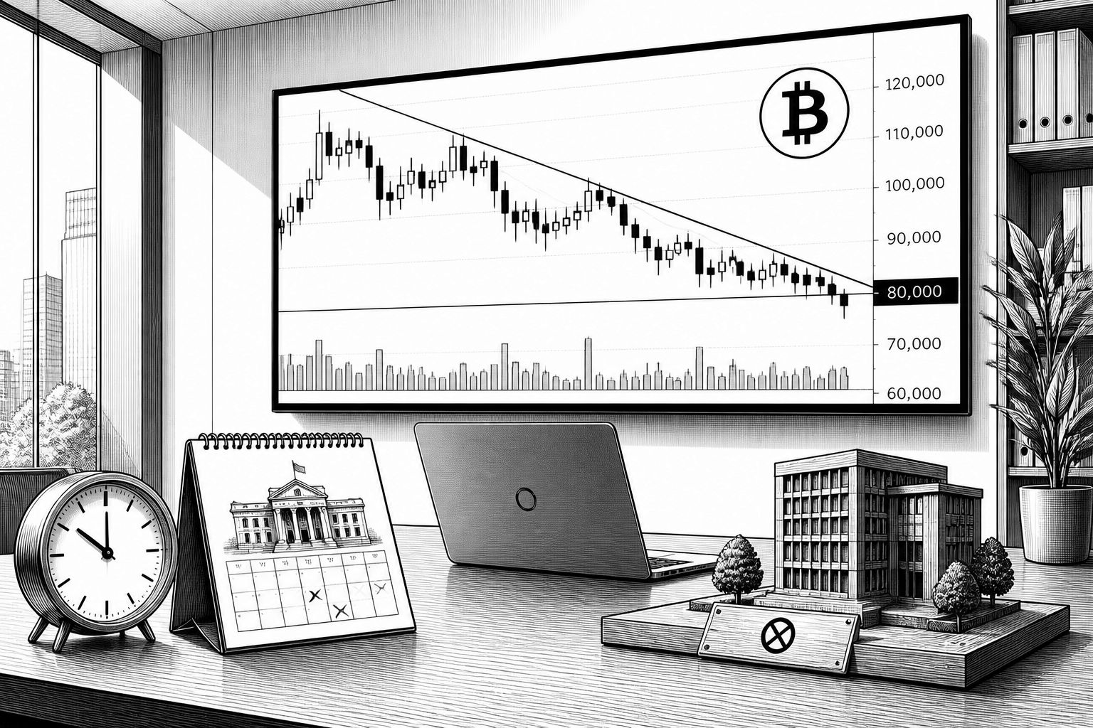 Bitcoin rutscht unter 80.000 US-Dollar: Strategy stoppt Käufe vor Fed-Entscheidung Bitcoin rutscht unter 80.000 US-Dollar: Strategy stoppt Käufe vor Fed-Entscheidung