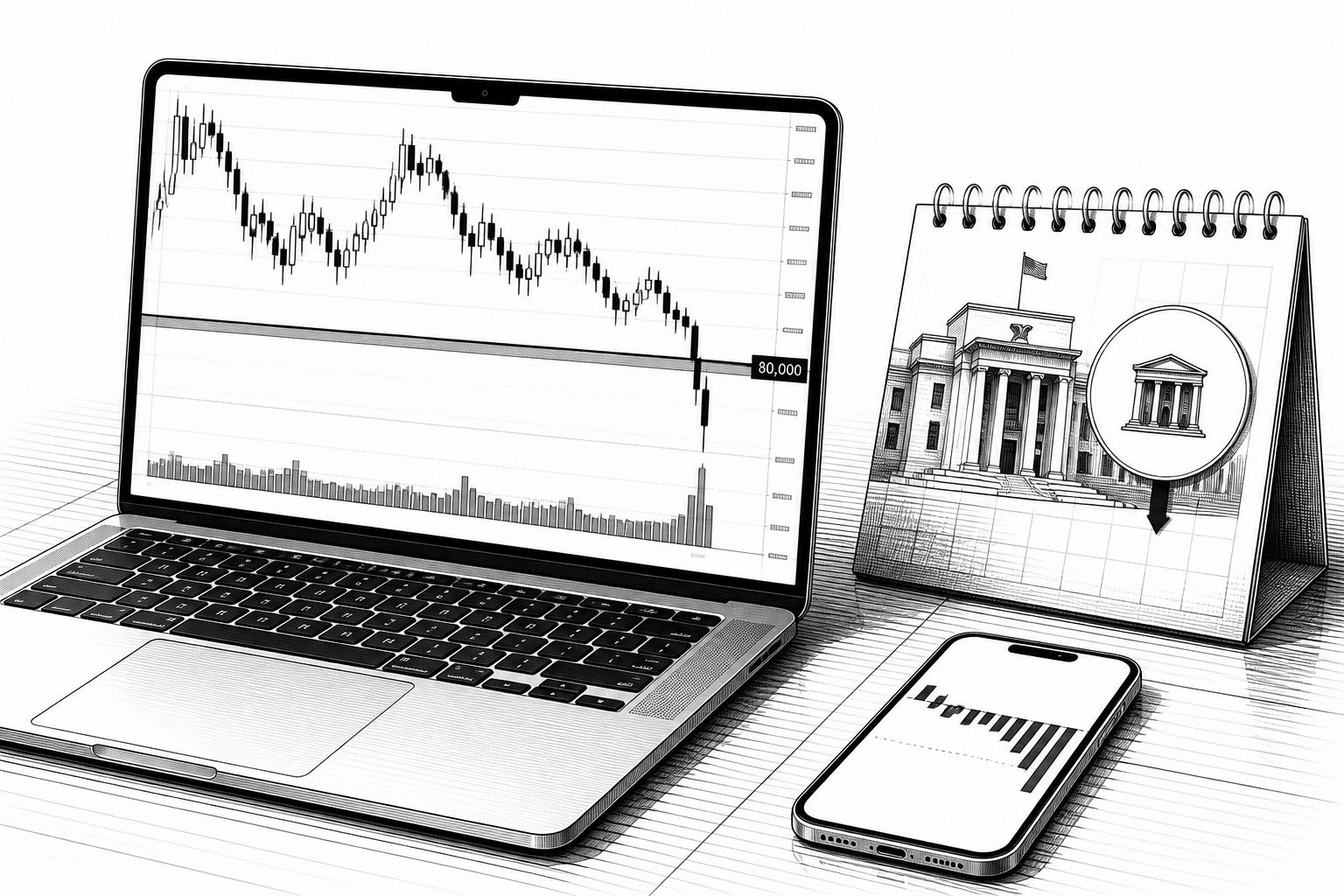 Bitcoin rutscht vor Fed-Woche unter 80.000 US-Dollar: Analysten bleiben gespalten Bitcoin rutscht vor Fed-Woche unter 80.000 US-Dollar: Analysten bleiben gespalten