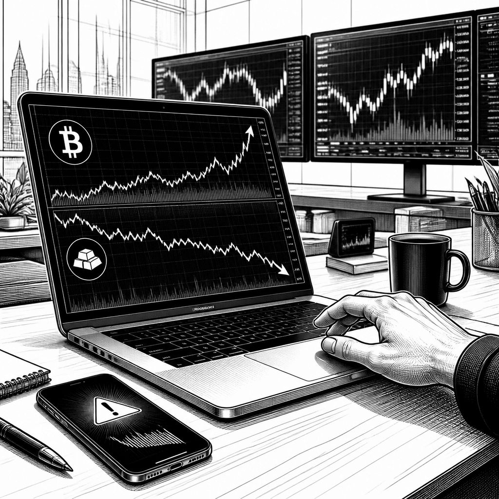 Cathie Wood sieht Bitcoin vor Gold: Korrelation kippt, Kurs bleibt anfällig Cathie Wood sieht Bitcoin vor Gold: Korrelation kippt, Kurs bleibt anfällig