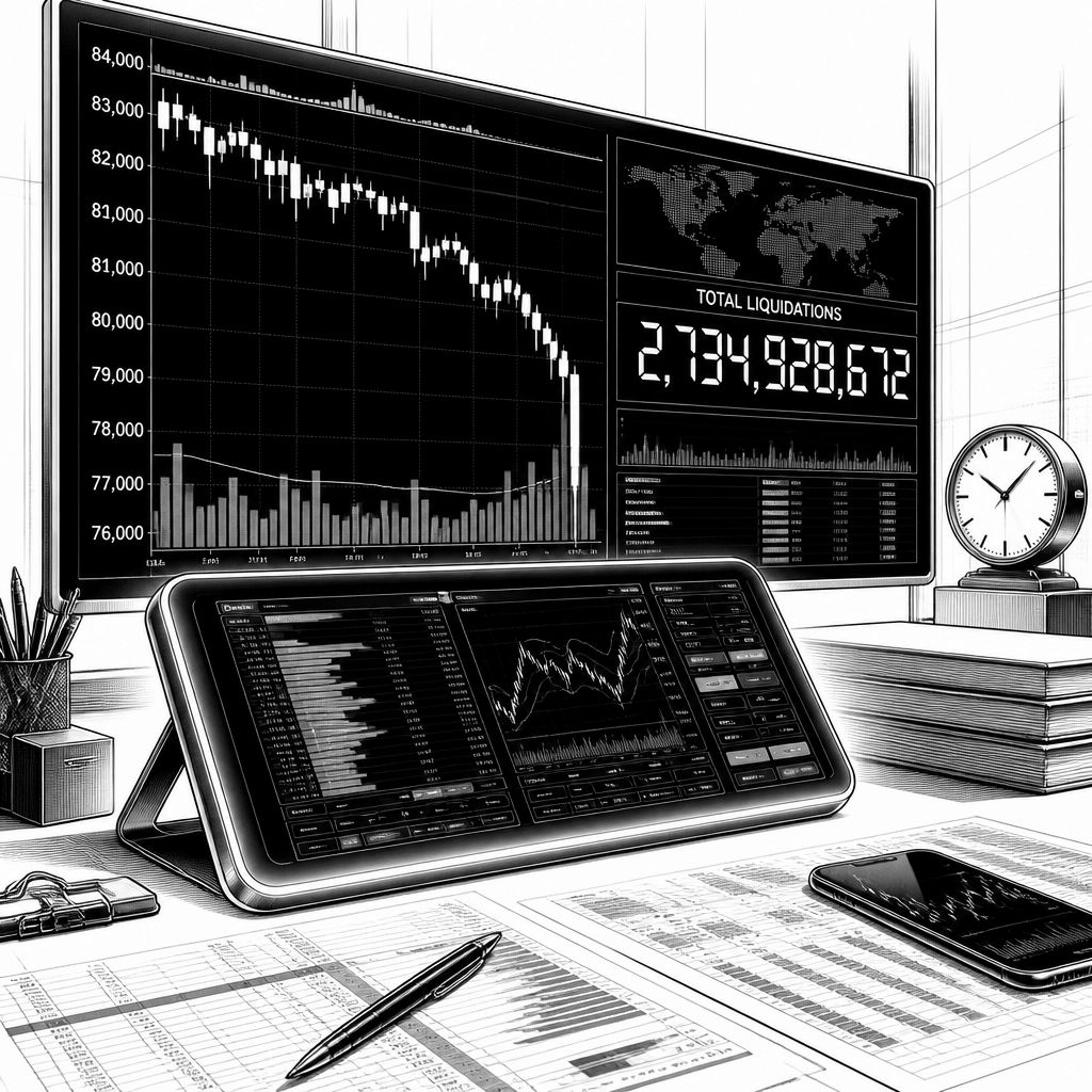 Bitcoin rutscht unter 84.000 US-Dollar: Long-Liquidationen von 487,2 Mio. treiben den Druck Bitcoin rutscht unter 84.000 US-Dollar: Long-Liquidationen von 487,2 Mio. treiben den Druck