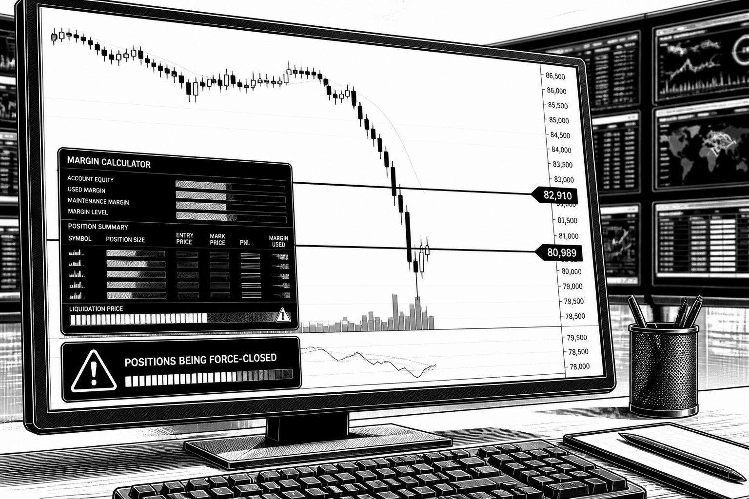 Bitcoin fällt nach Liquidationswelle: ETF-Abflüsse und wichtige Levels Bitcoin fällt nach Liquidationswelle: ETF-Abflüsse und wichtige Levels