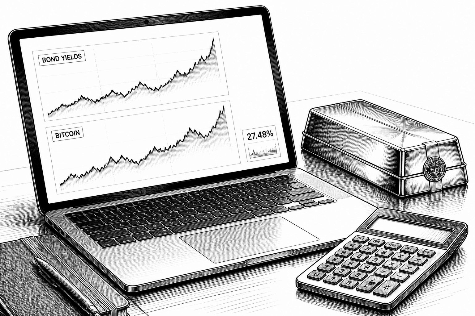 Bitcoin entkoppelt sich: Steigende Renditen und gescheiterter Gesetzesplan treiben zugleich die Rally Bitcoin entkoppelt sich: Steigende Renditen und gescheiterter Gesetzesplan treiben zugleich die Rally