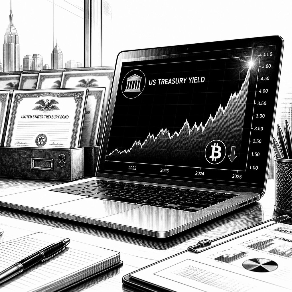 Warum steigende US-Treasury-Zinsen Bitcoin unter Druck setzen Warum steigende US-Treasury-Zinsen Bitcoin unter Druck setzen