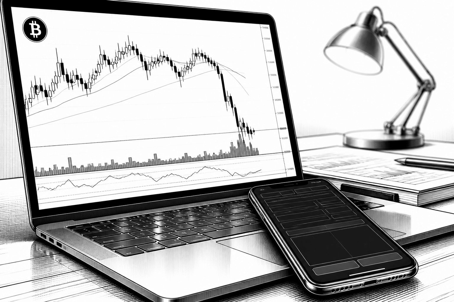 Bitcoin unter Druck: KI- und Tech-Sorgen belasten Krypto-Wochenende Bitcoin unter Druck: KI- und Tech-Sorgen belasten Krypto-Wochenende