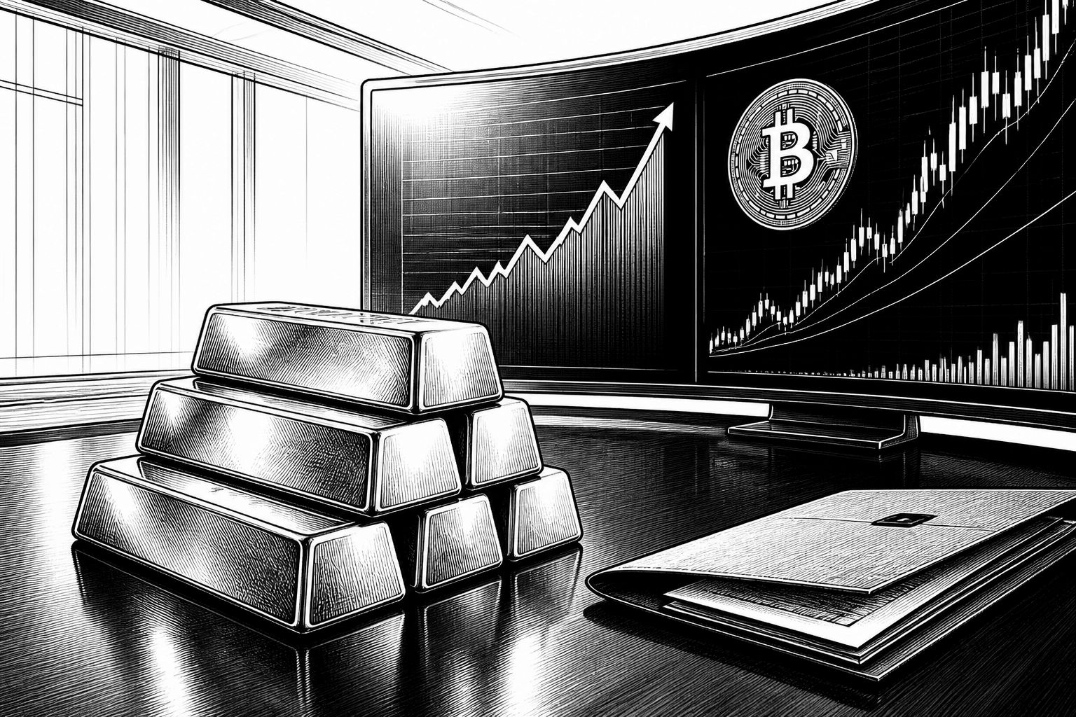 Bitcoin vs. Gold als Inflationsschutz: Gold liefert die stabilere Bilanz Bitcoin vs. Gold als Inflationsschutz: Gold liefert die stabilere Bilanz