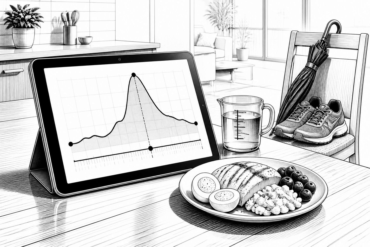 Alltagsroutinen und Blutzuckerspitzen: Essen, Bewegung, Schlaf und Stress im Blick Alltagsroutinen und Blutzuckerspitzen: Essen, Bewegung, Schlaf und Stress im Blick