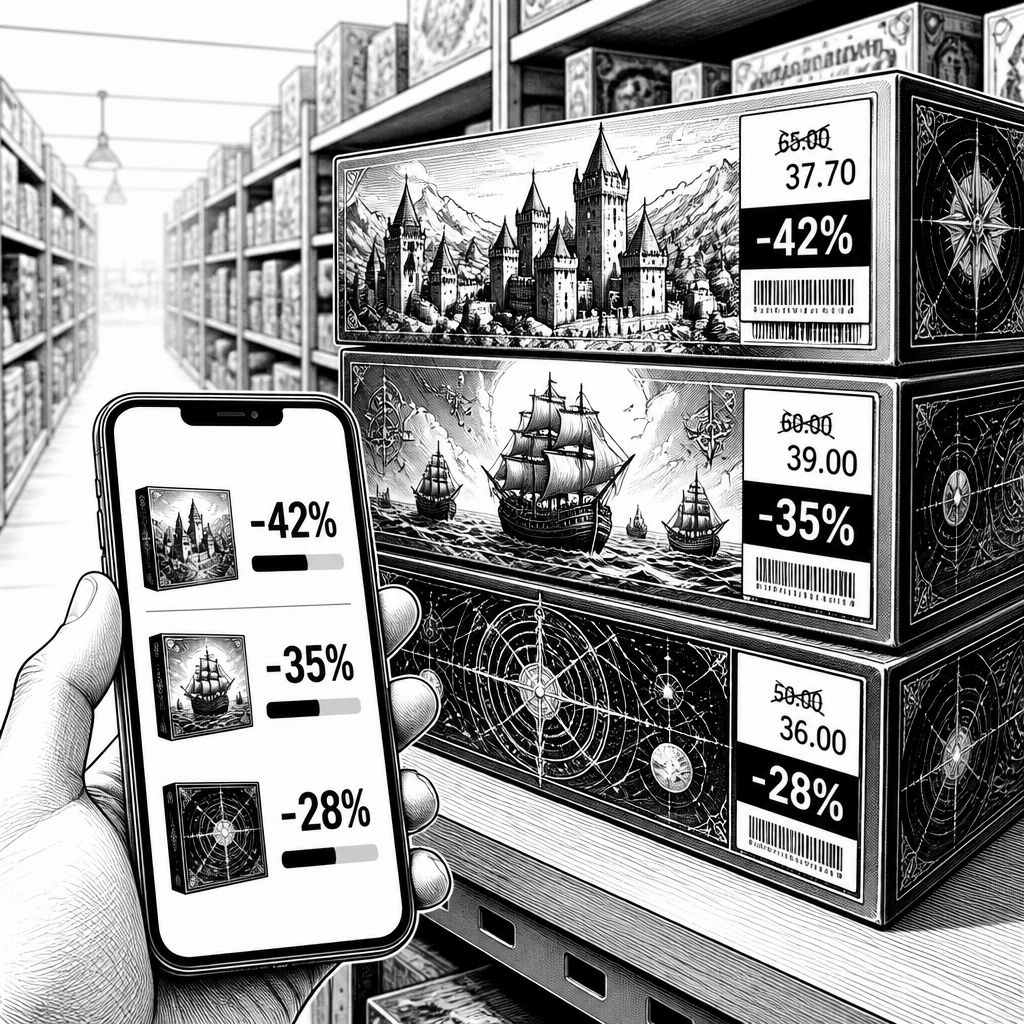 Sonntags-Deals: 18 Brettspiele im Preisvergleich – mit großen Spannen Sonntags-Deals: 18 Brettspiele im Preisvergleich – mit großen Spannen