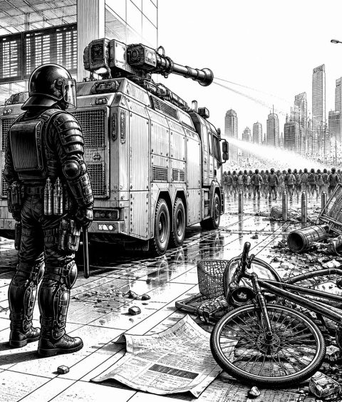 ai-bruessel-demonstration-riot-response